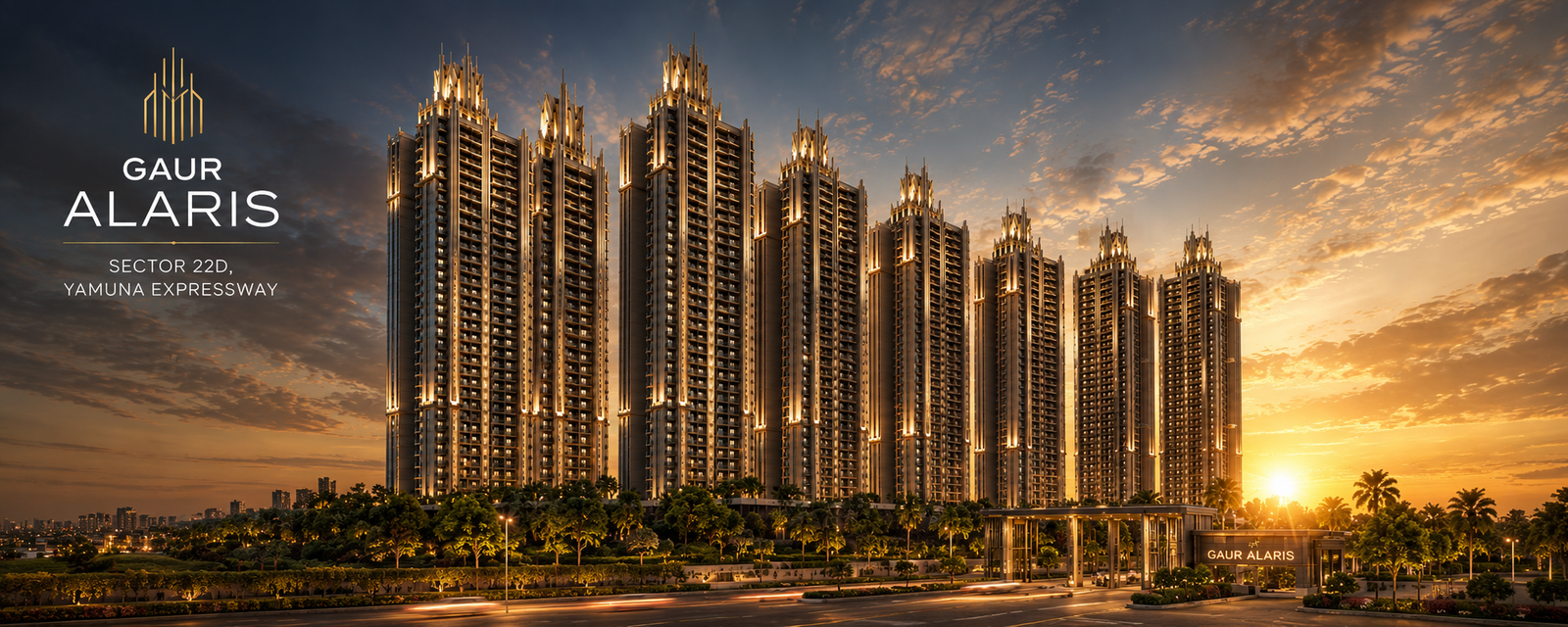 Gaur Alaris High Rise Apartment Towers